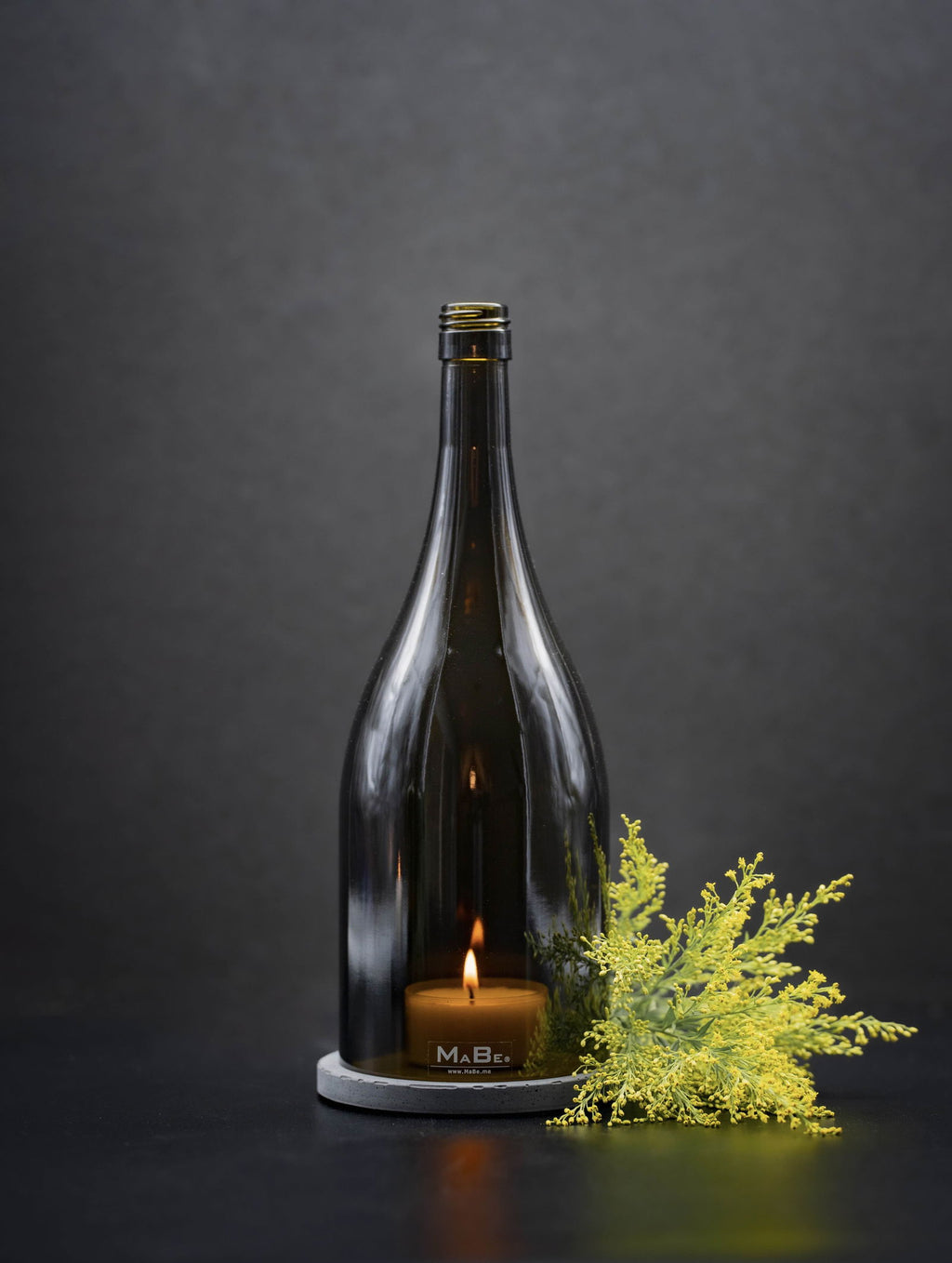 Windlicht  1,5 l Burgunder wunderschön und edel - MaBe®