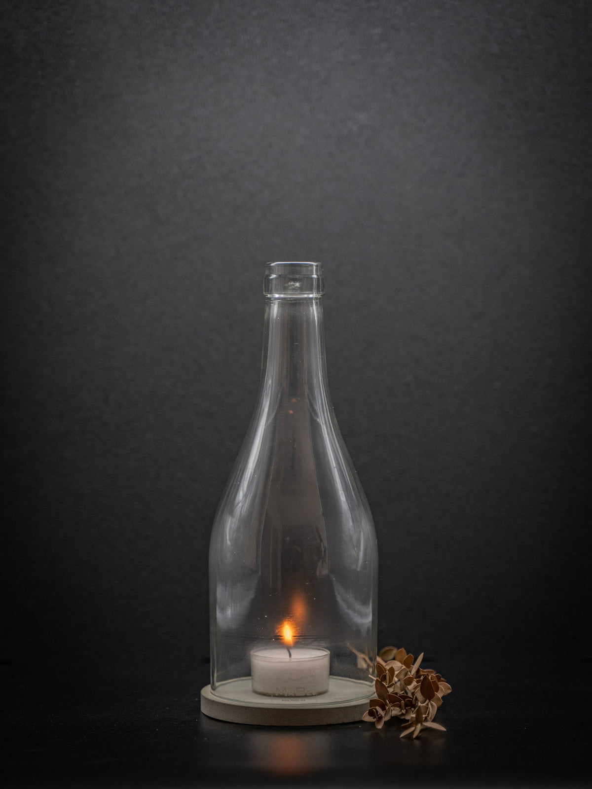 Big Bottle Windlicht (30cm) -  Klassik - puristisch - MaBe®