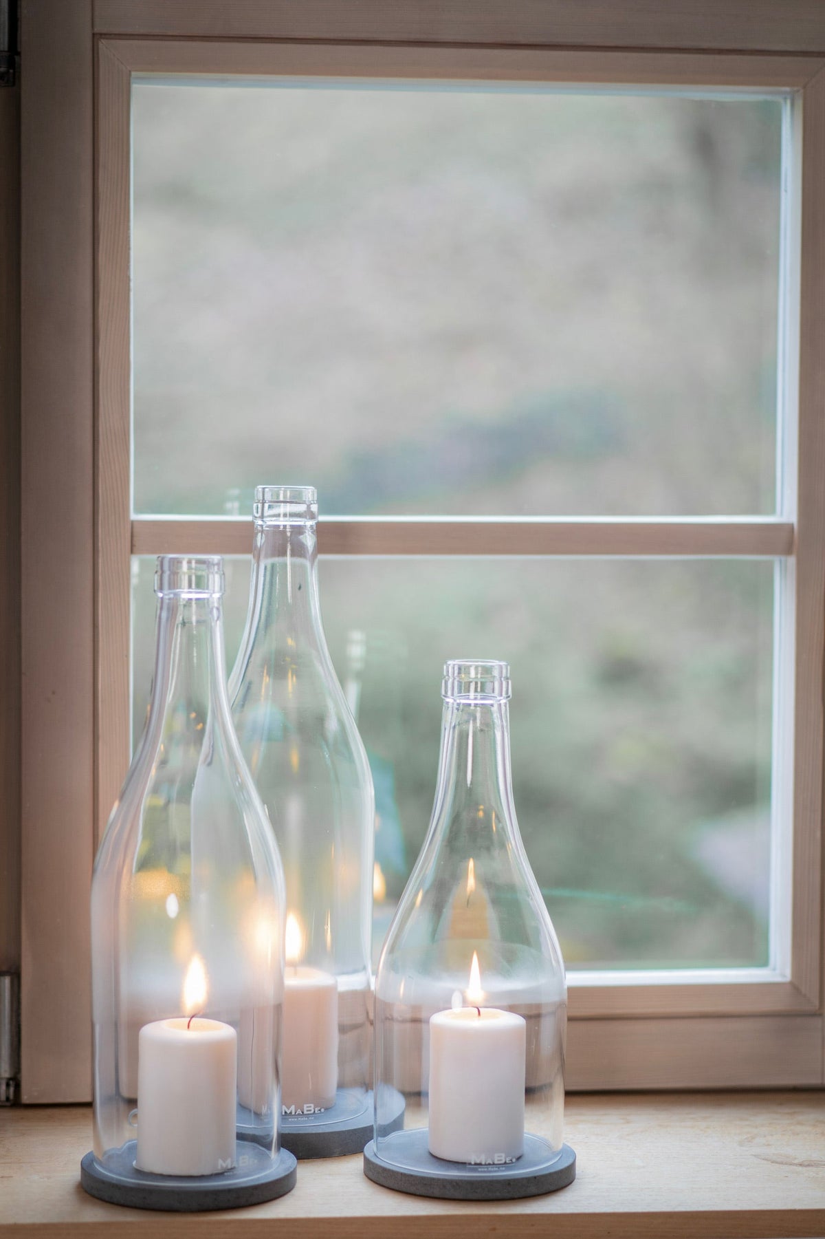 Big Bottle Windlicht (30cm) -  Klassik - puristisch - MaBe®