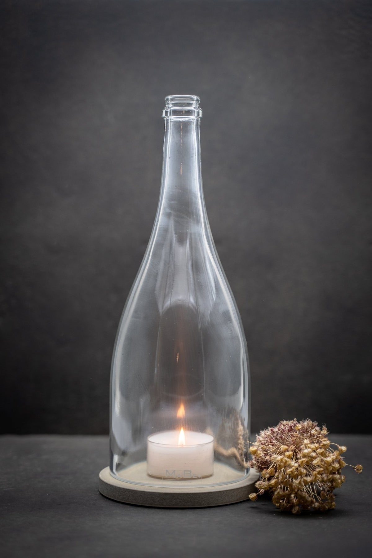 Windlicht Magnum Champagner 🌟 für besondere Anlässe DAS perfekte Geschenk