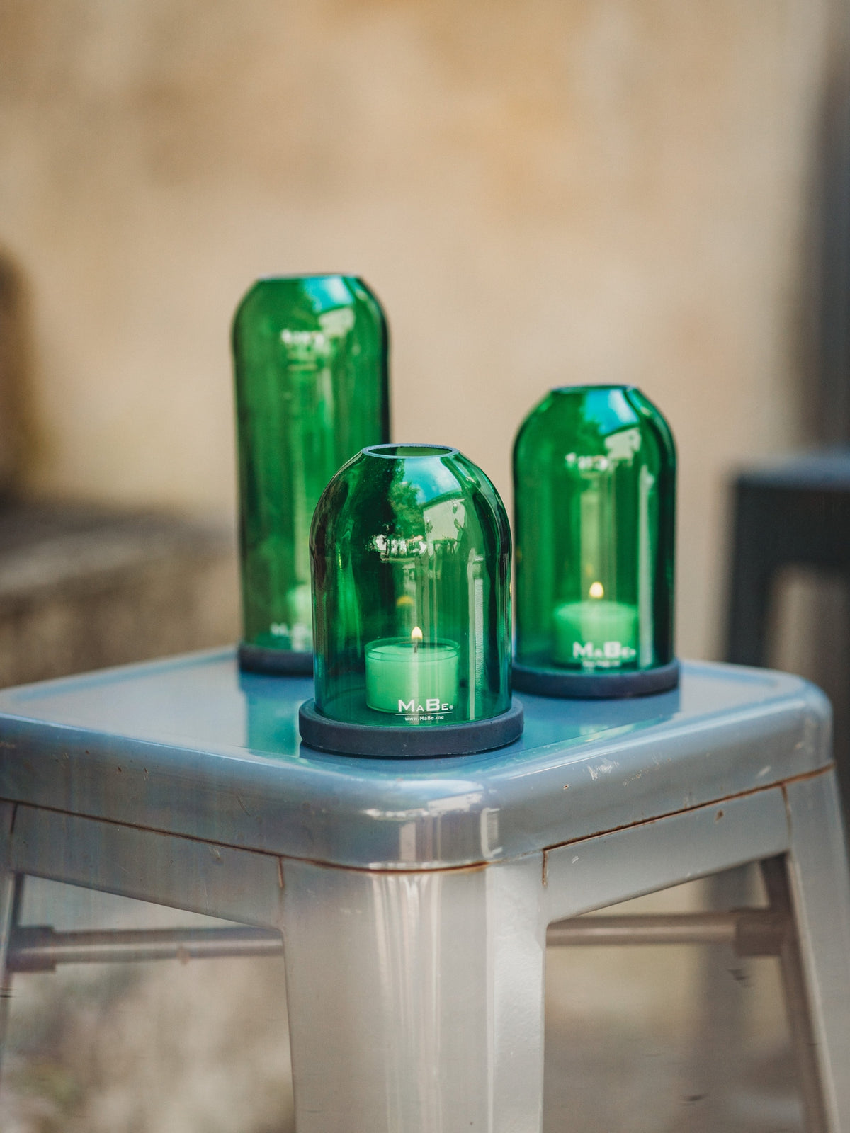 Windlicht Oh.Ha - Design by MaBe - das Dezente mit Stil