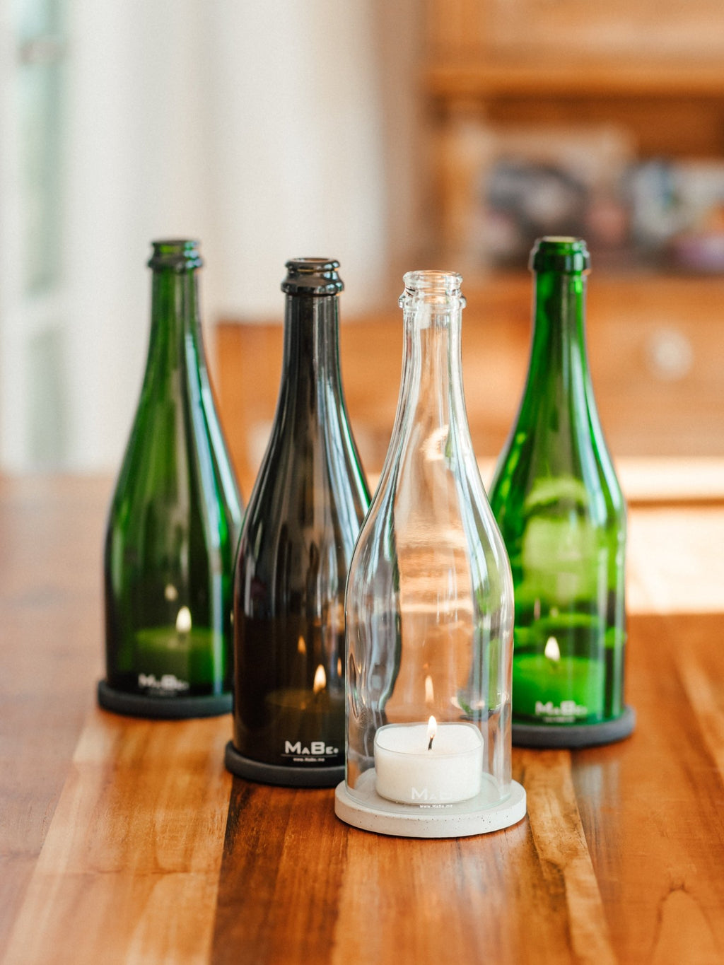 Windlicht Sekt - witziges Geschenk für jeden Mädelsabend - Cheers to life