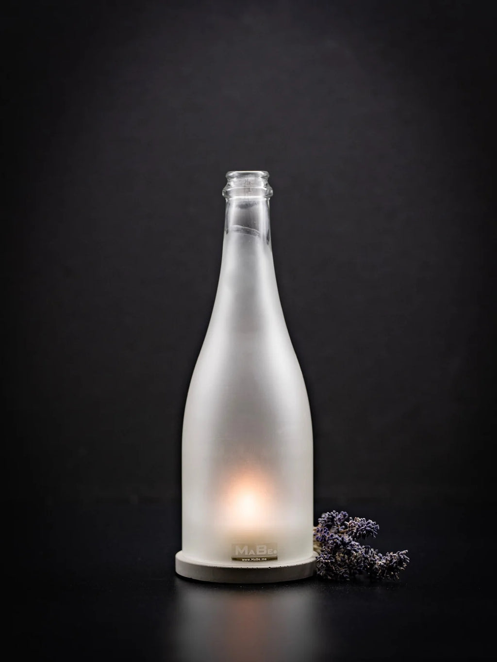 Windlicht Sekt - witziges Geschenk für jeden Mädelsabend - Cheers to life