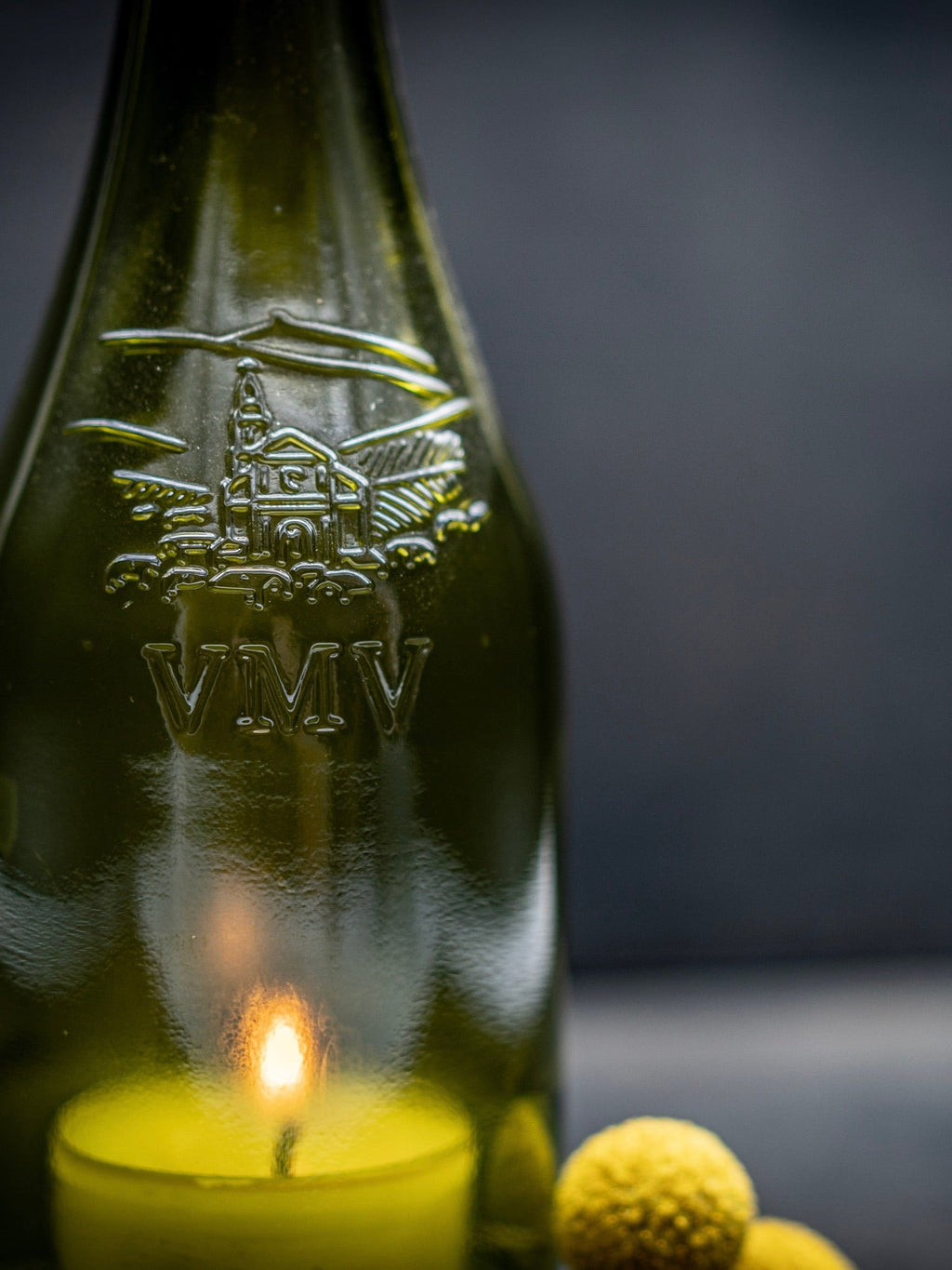 Windlicht aus dem französischen Bedoin - vmv - Vignerons de mons ventoux - MaBe®