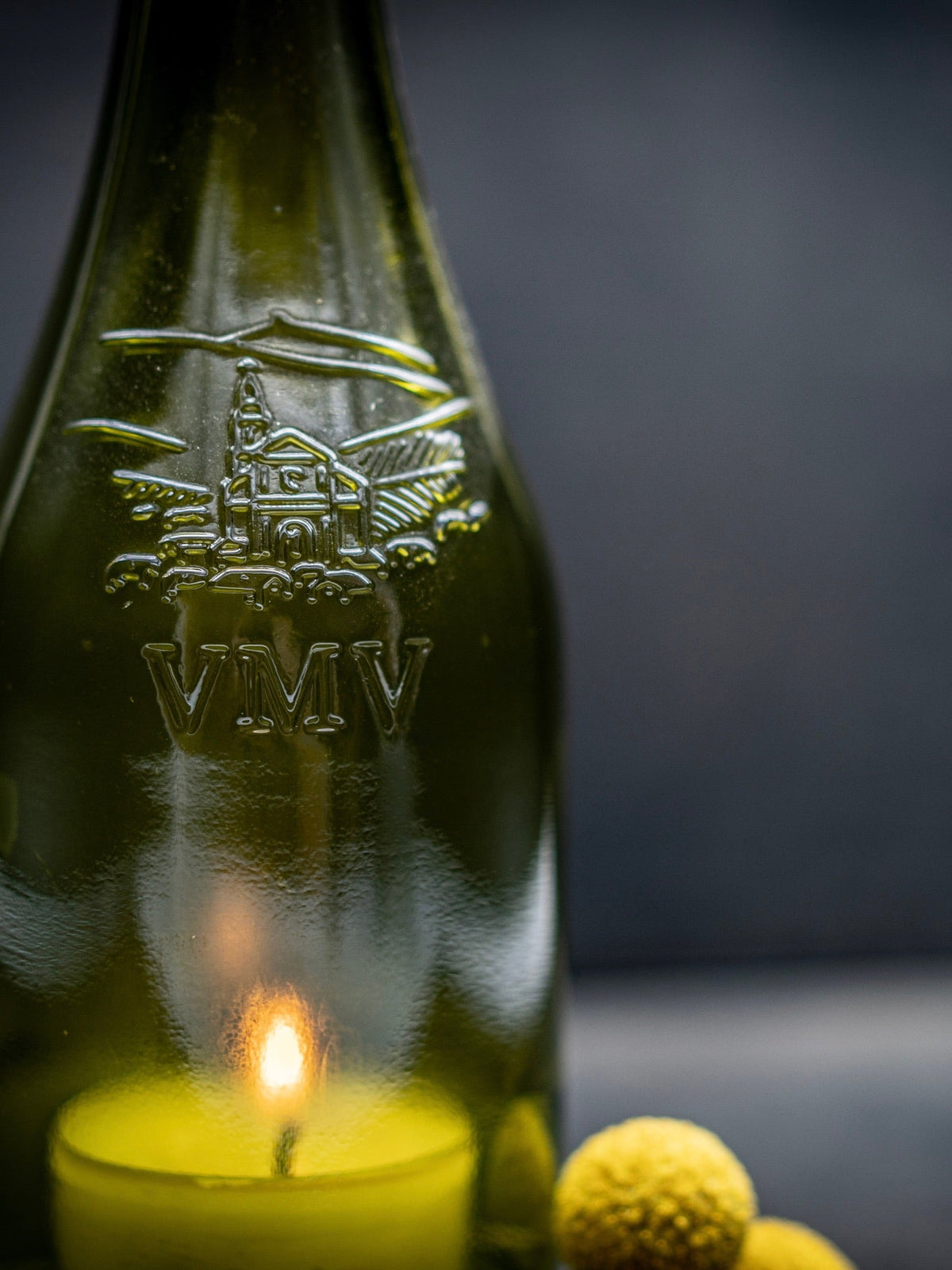 Windlicht aus dem französischen Bedoin - vmv - Vignerons de mons ventoux - MaBe®