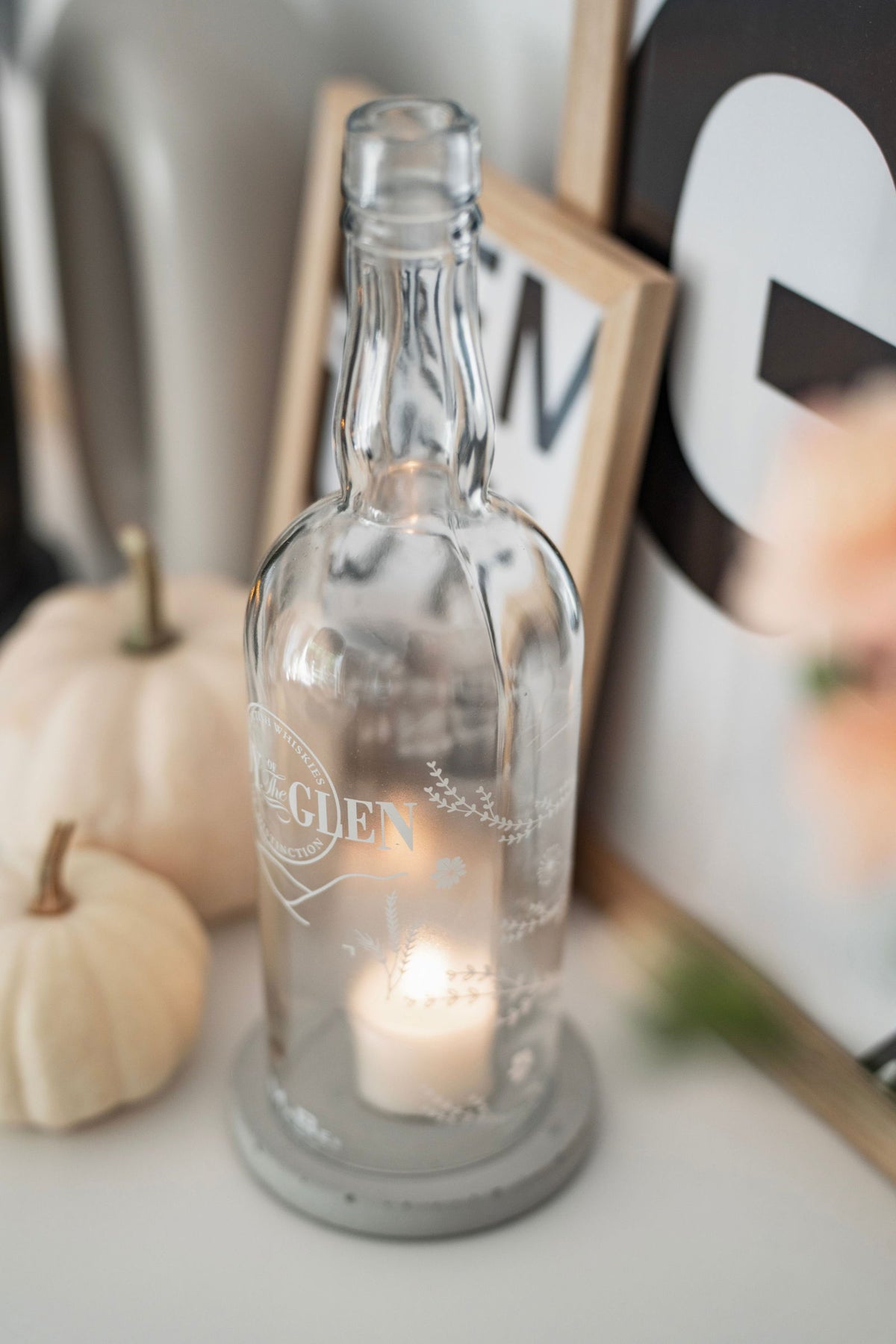 Lady of the Glen - Windlicht aus der schottischen Whiskyflasche - MaBe®
