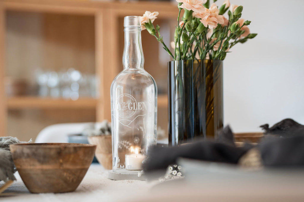 Lady of the Glen - Windlicht aus der schottischen Whiskyflasche - MaBe®
