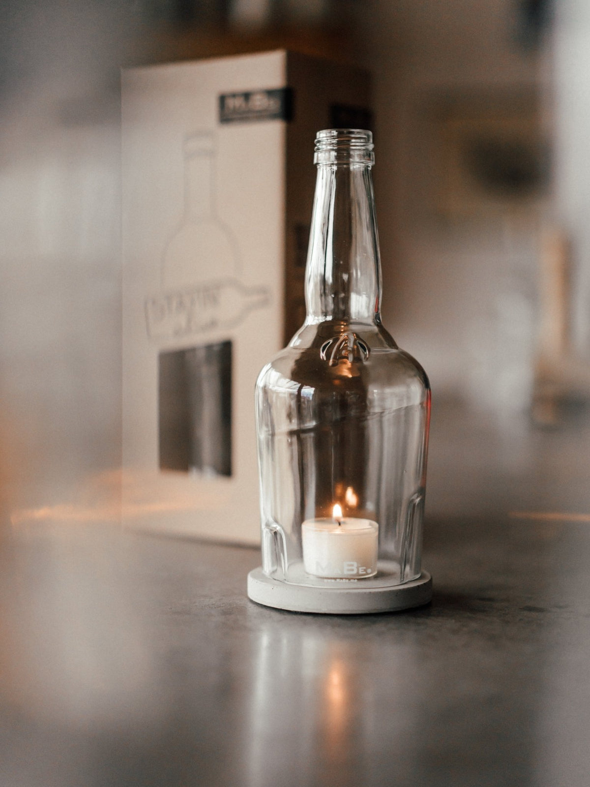 Windlicht - für innen & außen - zum Verschenken für DICH - Upcycling aus der Aperolflasche
