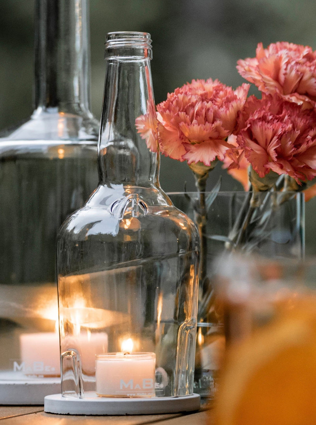 Windlicht Aperol UPCYCLING -  witzig & originell für innen + außen - MaBe®