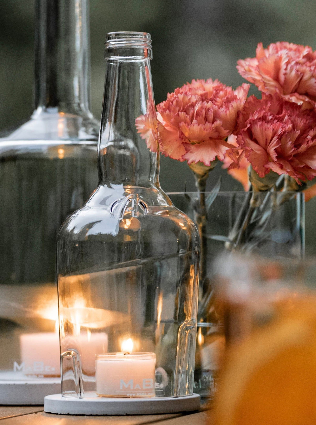 Windlicht Aperol UPCYCLING -  witzig & originell für innen + außen - MaBe®