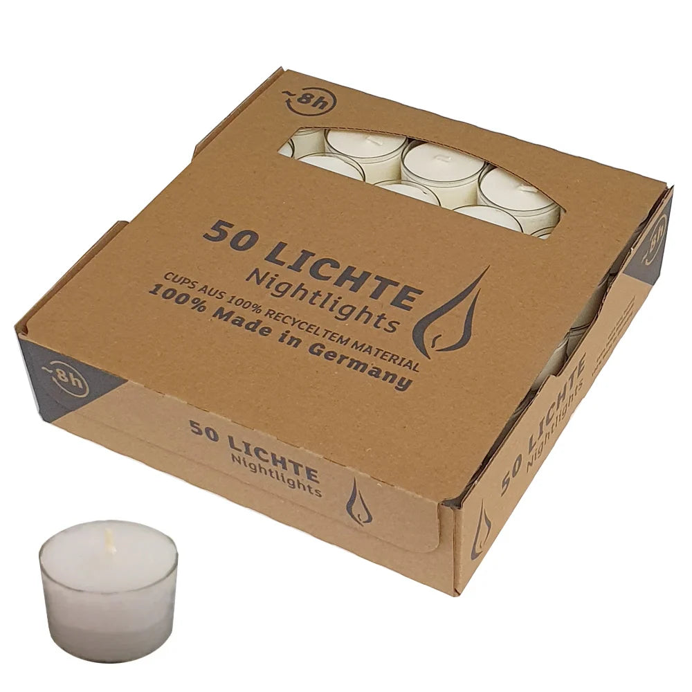 Windlicht klassisch mit Korkmündung - die nachhaltige Geschenkidee