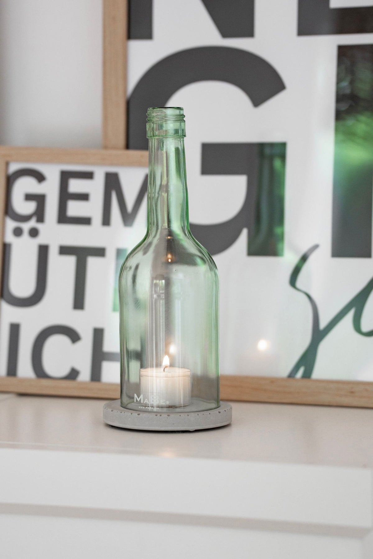 Windlicht klein & zartgrün - soft colours ! - MaBe®