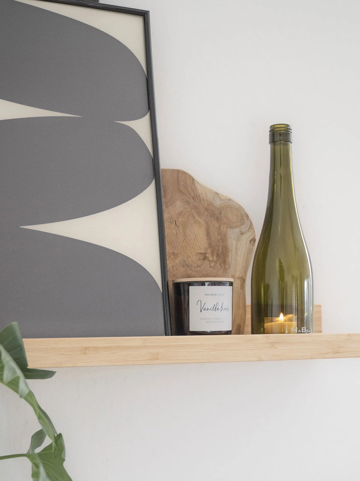 Windlicht  schlank - elegant - aus der Schlegel Wein Flasche