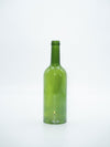 Windlicht 0,7 l Bordeaux Flasche in grün - MaBe®