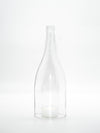 Windlicht 1,5 l Burgunder Flasche in transparent - MaBe®