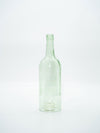 Windlicht 1 l Bordeaux Flasche in transparent - MaBe®