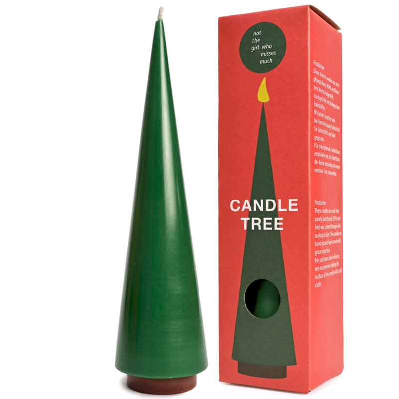 Wintertanne 🌲 tolle Stearin Kerze Candle Tree BIG - kleiner Weihnachtsgruß 🌟 von notthegirlwhomissesmuch