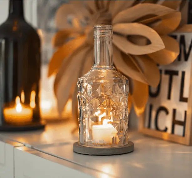 Wodka Licht - Windlicht mit Facettenschliff ✨ das Kleine