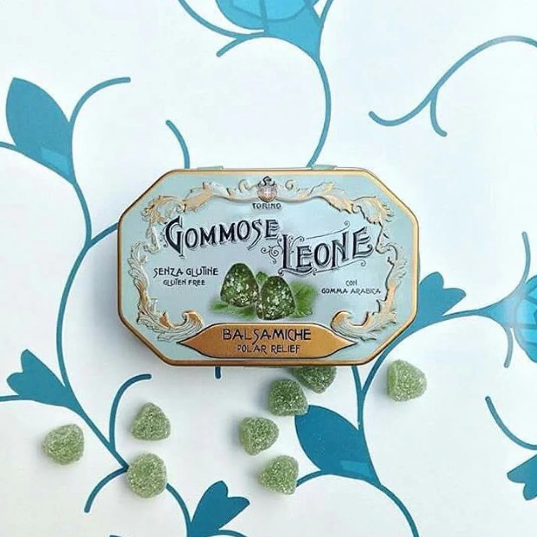 Zuckerfreie Gummibonbons Menthol von Pastiglie Leone