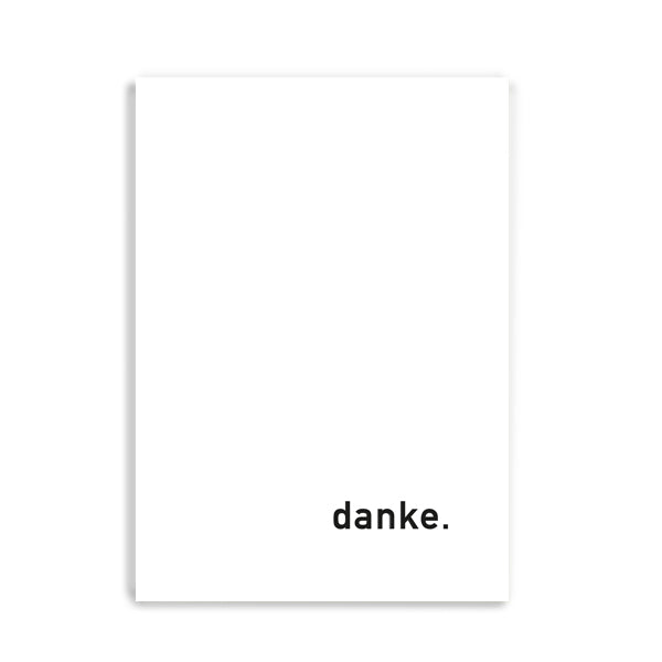 danke. - Postkarte von notthegirl aus HH - MaBe®