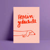 Hereingedackelt  - Postkarte von Ute Arnold - hej ibiza