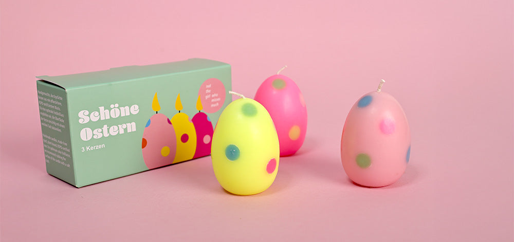 Schöne Ostern mit den bunten, witzigen Oster Kerzen von  - notthegirlwhomissesmuch