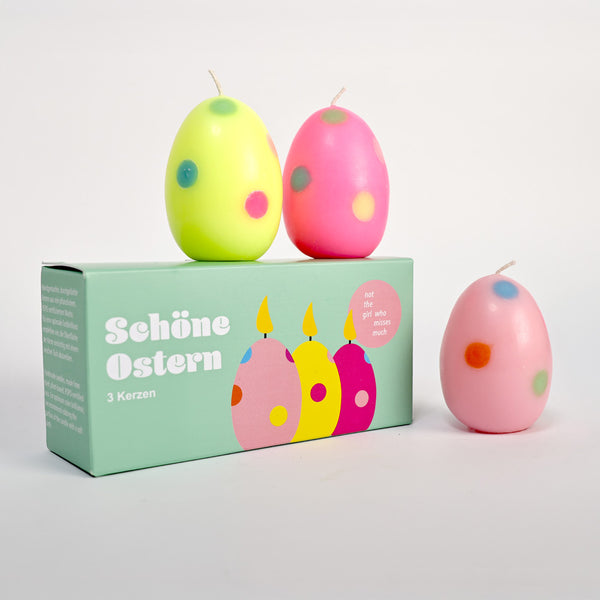 Schöne Ostern mit den bunten, witzigen Oster Kerzen von  - notthegirlwhomissesmuch