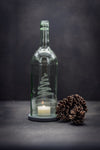 Windlicht Tannenbaum mit Gravur 🌲 kleine Alternative zum Großen ?