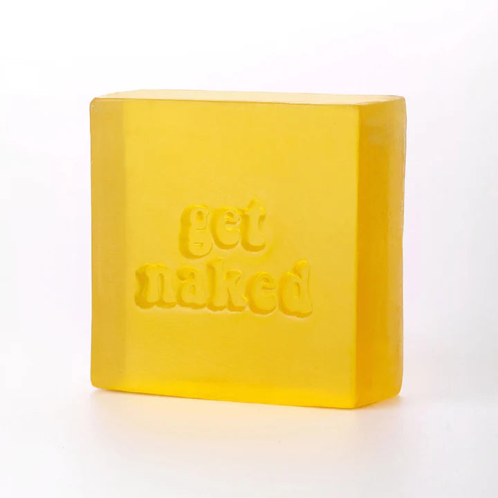 Get naked 🍋 der Frische Kick 💛 Design Glycerinseife  - dearsoap