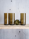 Trink Glas - Upcycling aus der dt. Weinflasche - witzig & ecofriendly - B2B