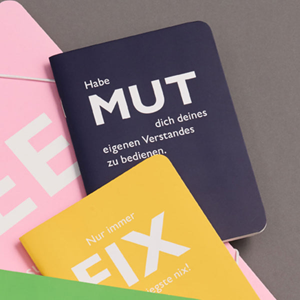 "Habe MUT dich deines eigenen Verstandes zu bedienen." Immanuel Kant - Heft DINA6 von CEDON