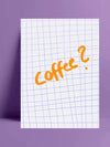 Coffee ?  - Postkarte von Ute Arnold - hej ibiza