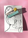 Haarklammern Smiley & Mint  - von Ute Arnold - hej ibiza