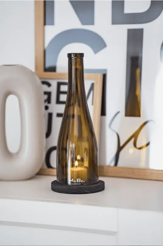 kleines edles Windlicht - witziges Geschenk, auch für ihn - MaBe®