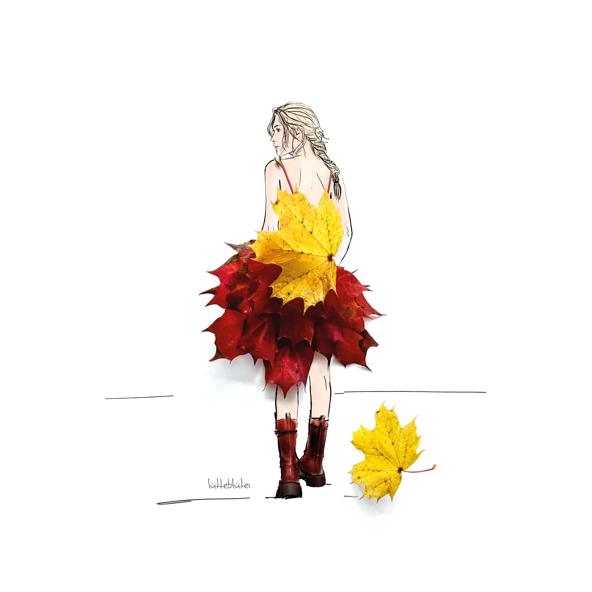 Indian Summer - herbstliche Farbenpracht 🍁wundervolle Karten von Lütteblüten - Gabriele Ampt