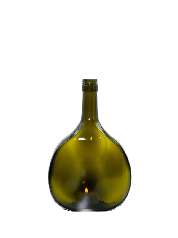 Bocksbeutel WINDLICHT in oliv