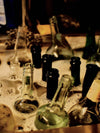 Hänge Leuchte aus der 1,5 l Wein Flasche in transparent