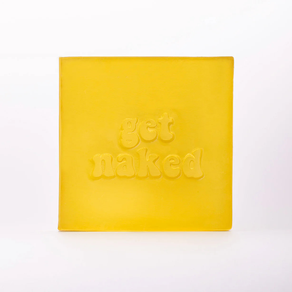 Get naked 🍋 der Frische Kick 💛 Design Glycerinseife  - dearsoap