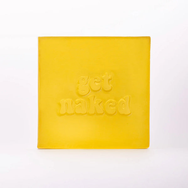 Get naked 🍋 der Frische Kick 💛 Design Glycerinseife  - dearsoap