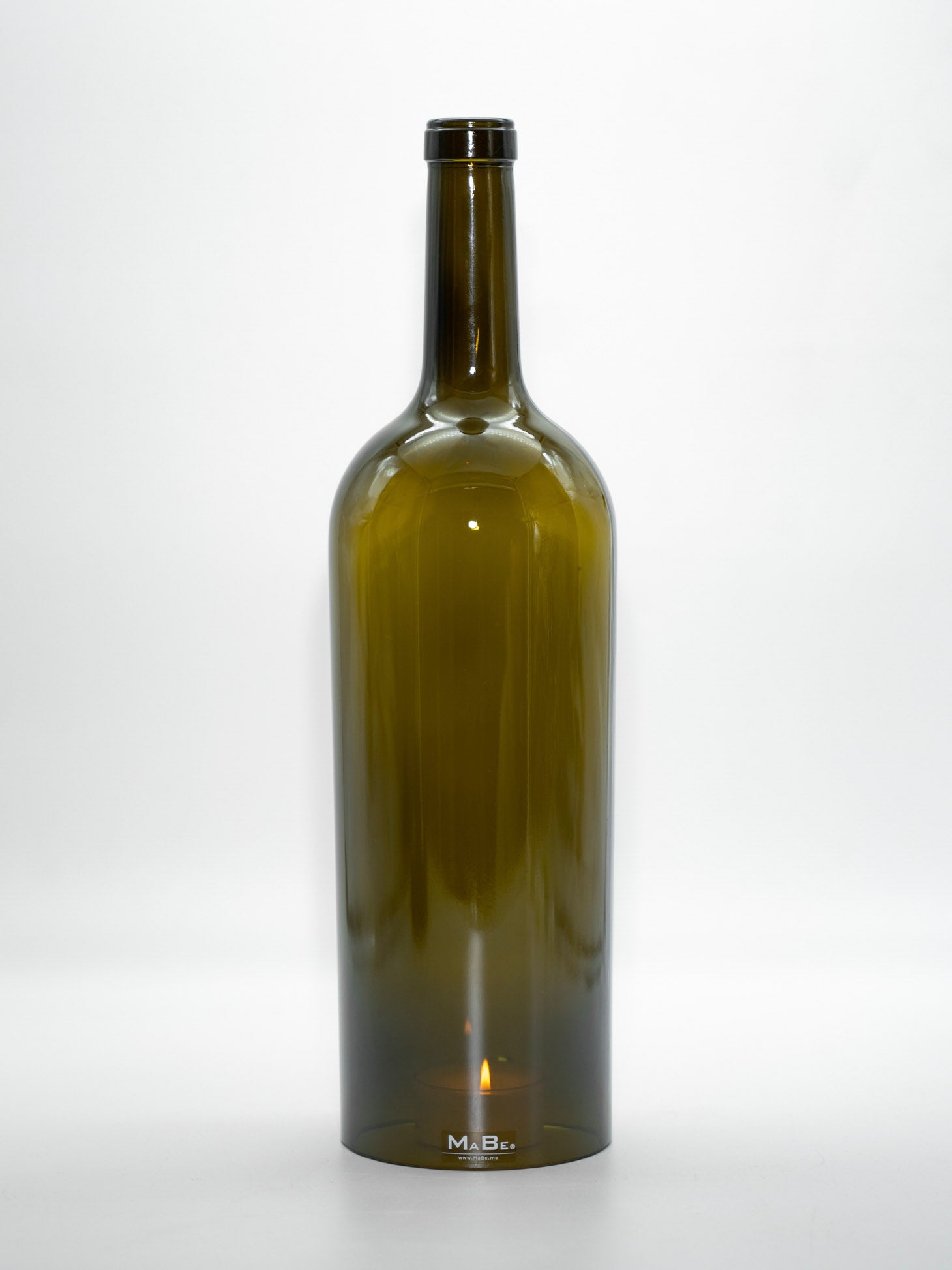 BigBottle Windlicht (40cm) 3 l Bordeaux Wein