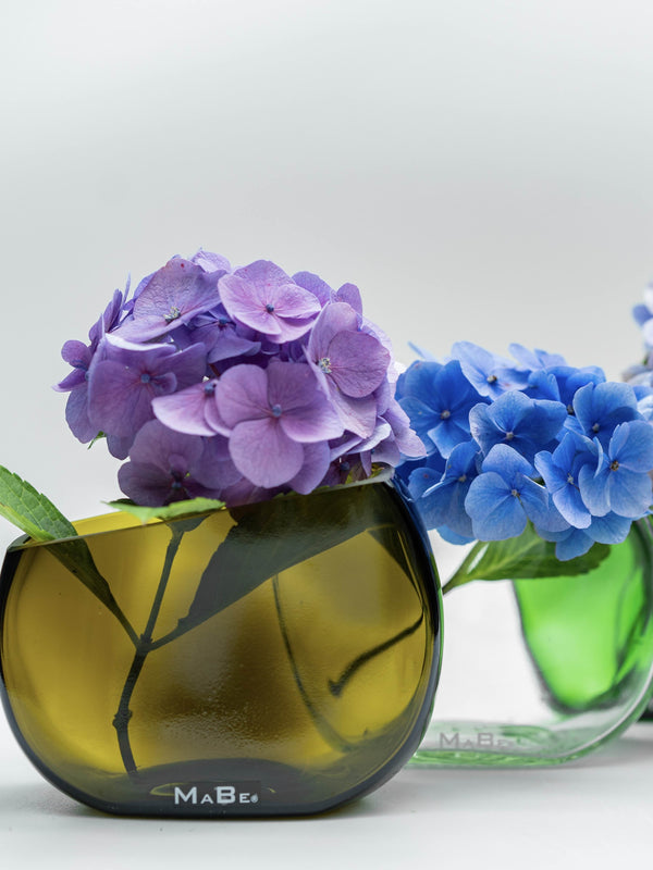 Vase Design - modern in oliv